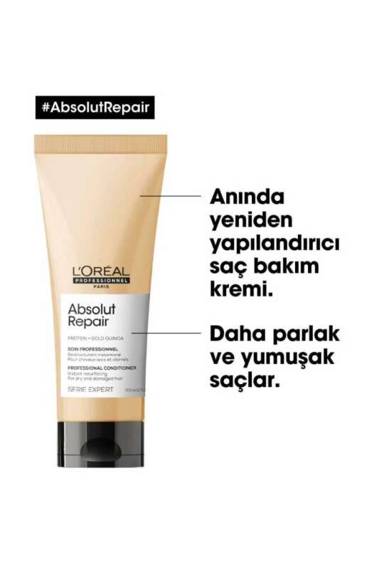L’Oréal Professionnel Série Expert Absolut Repair Yoğun Onarıcı Saç Kremi 200 ml - 5