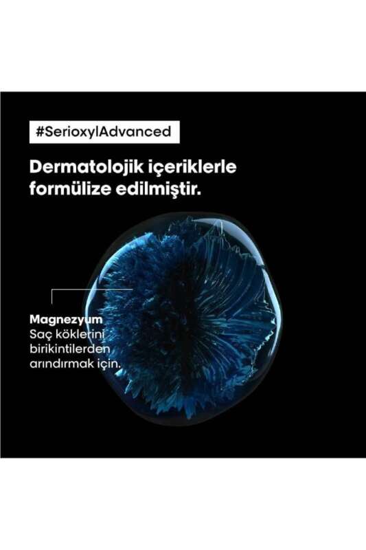 LOréal Professionnel Serioxyl Advanced İncelmiş Saç Telleri İçin Yoğunluk ve Hacim Artırıcı Şampuan 300 ml - Saç Kalınlaştırıcı & Kırık Önleyici - 7