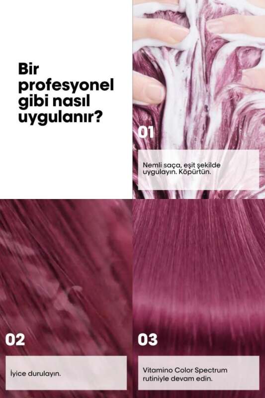 LOréal Professionnel Vitamino Color Spectrum Shampoo 300 ml - Renkli Saçlar İçin Vitamin Destekli Koruma Şampuanı - 3