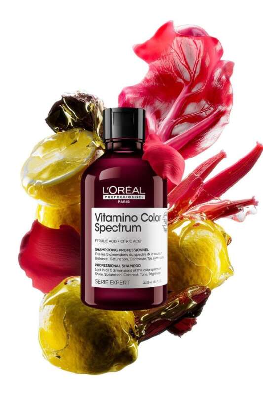 LOréal Professionnel Vitamino Color Spectrum Shampoo 300 ml - Renkli Saçlar İçin Vitamin Destekli Koruma Şampuanı - 5