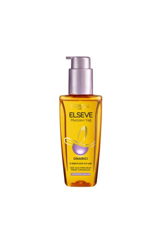 LOréal Saç Bakım Yağı 100ml | Canlandırıcı ve Yıpranmış Saçlar İçin - 1