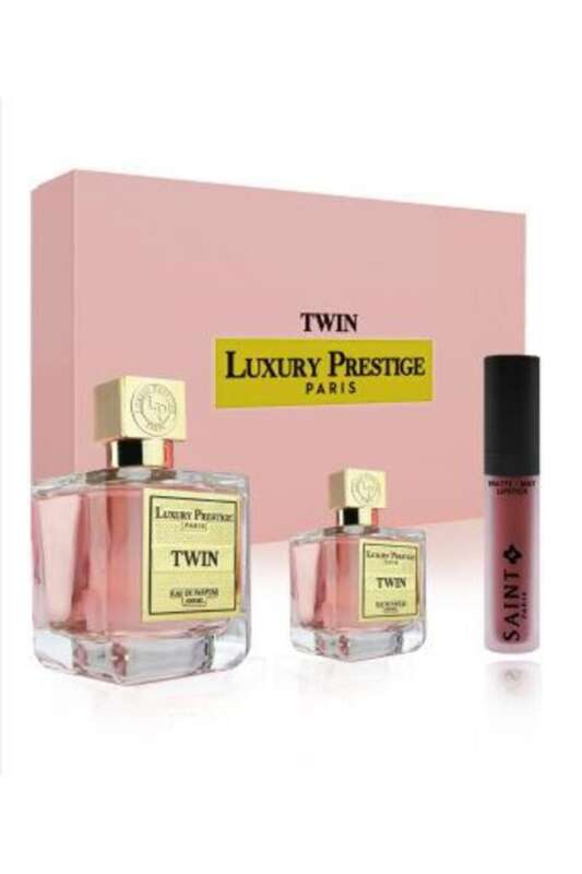 Luxury Prestige Twin Kadın EDP 100ml Set: Özel Tasarım Lüks ve Kalıcı Parfüm İkilisi - 1