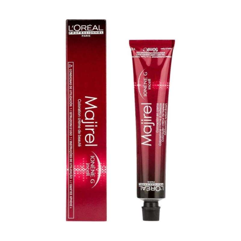 LOréal Professionnel Majirel 4.45 Bakır Maun Kahverengi Saç Boyası 50 ml | Yoğun ve Kalıcı Sıcak Kahve Tonları - 1