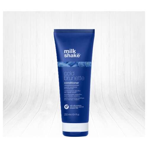 Milkshake Cold Brunette Kahverengi Saçlar İçin Soğuk Ton Koruyucu Bakım Kremi 250ml - Sarı Ton Önleyici & UV Filtreli - 1