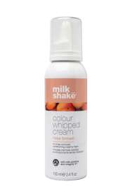 Milkshake Whipped Cream Rose Brown Saçı Yumuşatan Durulanmayan Renkli Bakım Köpüğü 100 ML - Milk shake