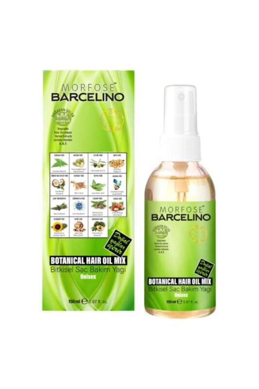 Morfose Barcelino Saç Bakım Yağı 150ml | Canlandırıcı ve Besleyici Yağ - 1