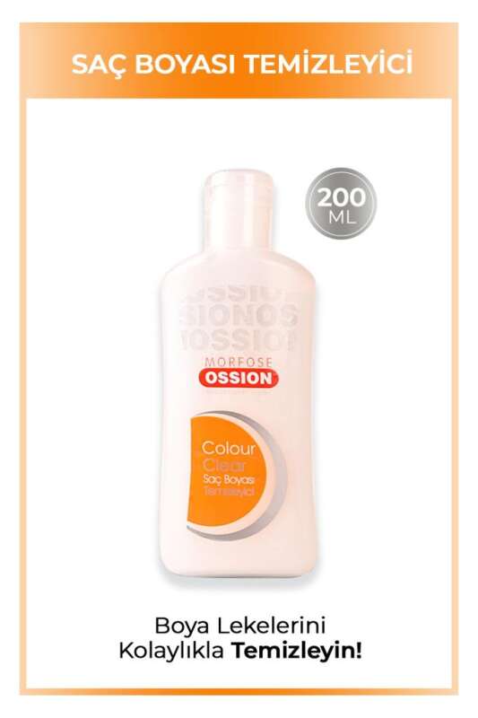 Morfose Ossion Saç Boyası Silici 200ml | Renk Açıcı ve Düzeltici - 1