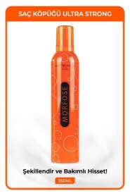 Morfose Saç Köpüğü 350ml | Ultra Strong Turuncu - 