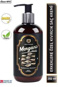 Morgans Pomade Mens Curl Cream - Erkeklere Özel Kıvırcık Saç Kremi 250ml - Morgan's Pomade