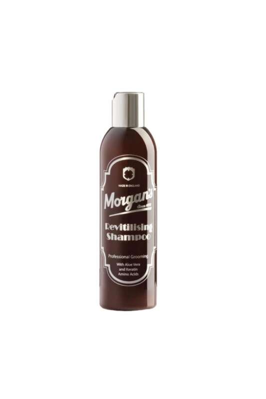 Morgans Pomade Revitalising Keratin Shampoo - Onarıcı Keratinli ve Saç Yenileyici Şampuan 250ml - 1
