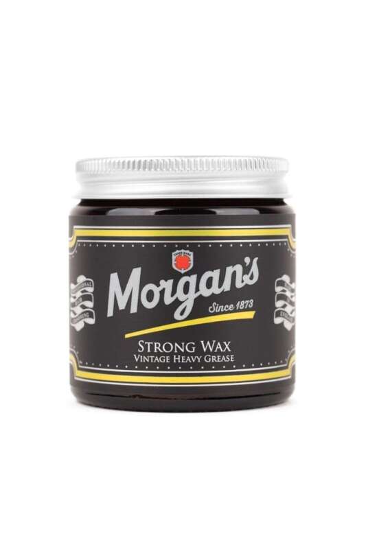Morgans Pomade Strong Wax 120ml | Ekstra Güçlü Tutuş & Parlak Bitiş - 1