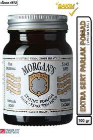 Morgans Pomade Vanilla & Honey Extra Firm Hold 100ml | Ekstra Güçlü Tutuşlu Saç Pomadı - Morgan's Pomade