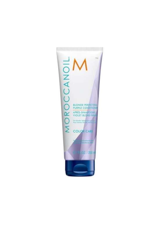 Moroccanoil Blonde Perfecting Purple Tonik Krem 200ml: Sarı Tonları Nötralize Eden Lüks Bakım - 1