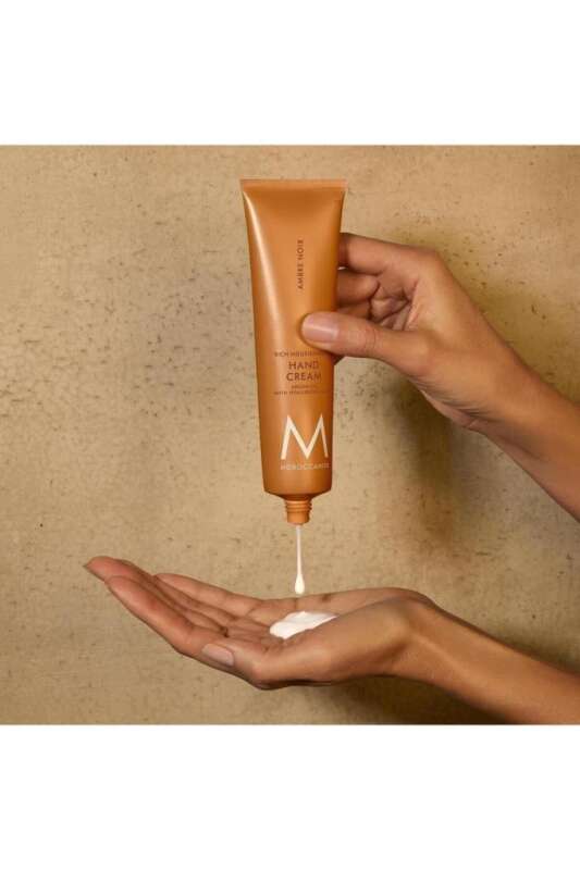 Moroccanoil Hand Cream Ambre Noir Argan Yağlı Lüks Nemlendirici ve Kalıcı Parfümlü El Kremi 100ml - 3