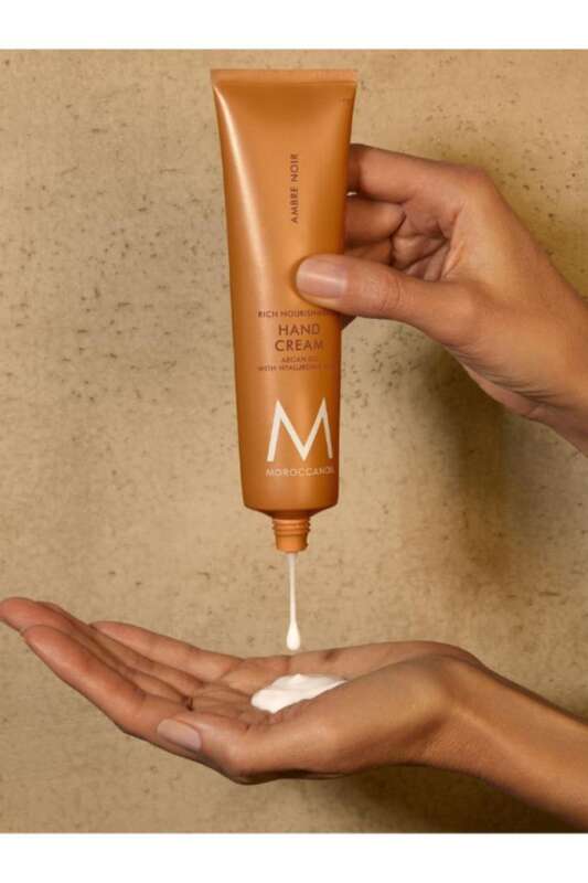 Moroccanoil Hand Cream Ambre Noir Argan Yağlı Lüks Nemlendirici ve Kalıcı Parfümlü El Kremi 100ml - 2