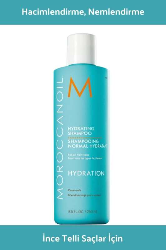 Moroccanoil Hydrating Nemlendirici Şampuan 250 ml - Kuru ve Yıpranmış Saçlar İçin - 1