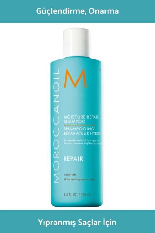 Moroccanoil Yoğun Nem ve Onarım Şampuan - Hasarlı ve Kuru Saçlar İçin 250ml - 1
