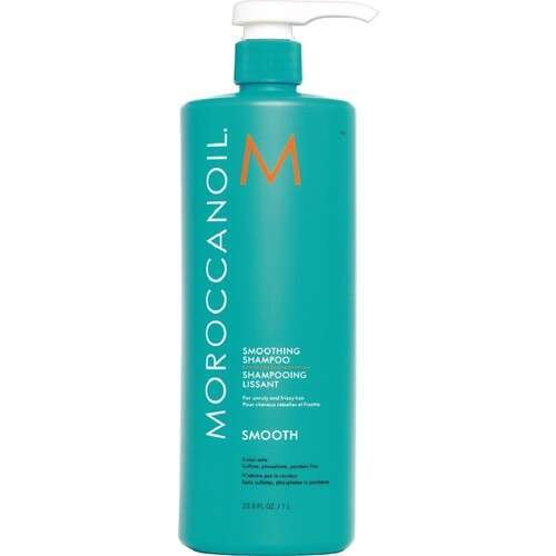 Moroccanoil Smoothing Shampoo Yatıştırıcı Şampuan 1000 ml - Kabarık ve Dalgalı Saçlar İçin - 1