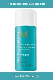 Moroccanoil Thickening Volume Argan Yağlı Yoğun Dolgunluk Saç Losyonu 100ml - Moroccanoil