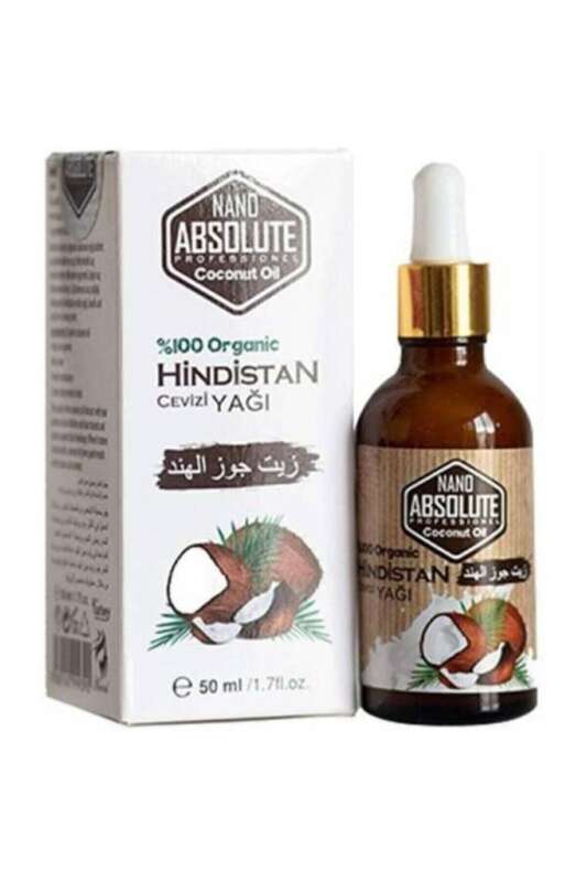 Nano Absolute Hindistan Cevizi Yağı 50ml | Doğal Besleyici Yağ - 1