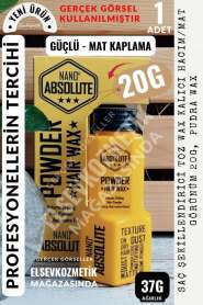 Nano Absolute Toz Wax 20g | Hacim Veren Mat Saç Şekillendirici - Nano Absolute