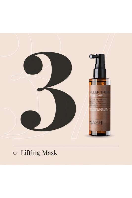 Nashi Argan Filler Therapy Yıpranmış Saçlar İçin Onarıcı Sıvı Maske 100 ml | Derinlemesine Onarıcı Saç Maskesi - 1