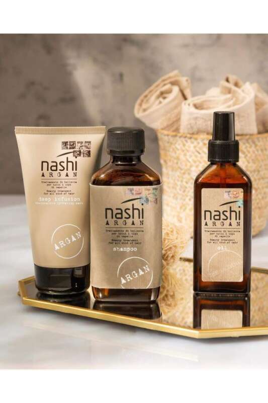 Nashi Argan Filler Therapy Yıpranmış Saçlar İçin Onarıcı Sıvı Maske 100 ml | Derinlemesine Onarıcı Saç Maskesi - 2