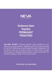 Neva Styling Köpüklü Permanent Fiksatörü 500ml | Kalıcı Bukleler İçin Sabitleyici Köpük - 2