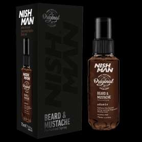 Nishman Beard Mustache Spray 75ml | Sakal ve Bıyık Bakım Spreyi - Nishman