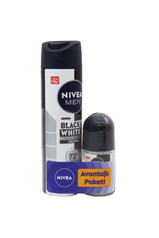 NIVEA Deo Sprey 150ml | Invigorating Original For Men + Roll-On 25ml - 1