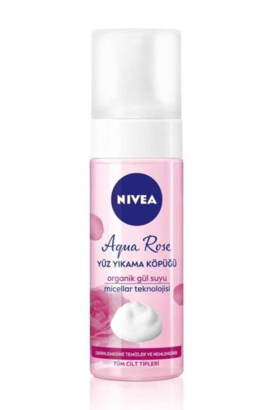 Nivea Visage Yüz Temizleme Köpüğü Gül Suyu 150ml | Yüz Temizliği ve Nemlendirici Etki - 2