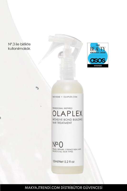 Olaplex No.0 Intensive Bond Building Treatment – Hasarlı Saçlar İçin Yoğun Onarıcı Saç Bakım Spreyi 155 ml - 1