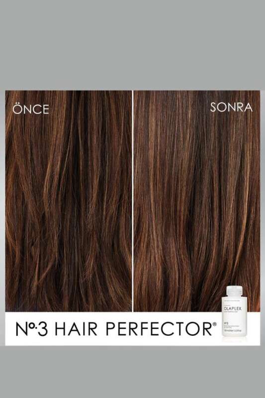 Olaplex No.3 Hair Perfector Kusursuzlaştırıcı Saç Maskesi 100ml - Hasarlı Saç Onarımı, Bağ Yenileme ve Parlaklık İçin Yoğun Bakım - 7