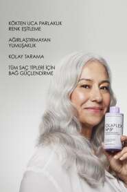 Olaplex No.5P Sarı, Gri ve Beyaz Saçlar İçin Onarıcı Mor Tonlama Kremi 250 ml - Sarı Ton Giderici, Bağ Onarımlı ve Renk Koruyucu - 5