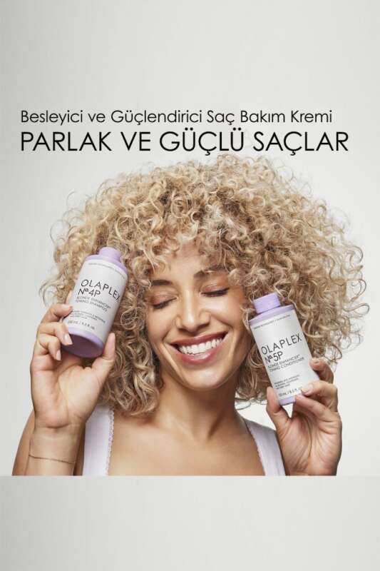 Olaplex No.5P Sarı, Gri ve Beyaz Saçlar İçin Onarıcı Mor Tonlama Kremi 250 ml - Sarı Ton Giderici, Bağ Onarımlı ve Renk Koruyucu - 6