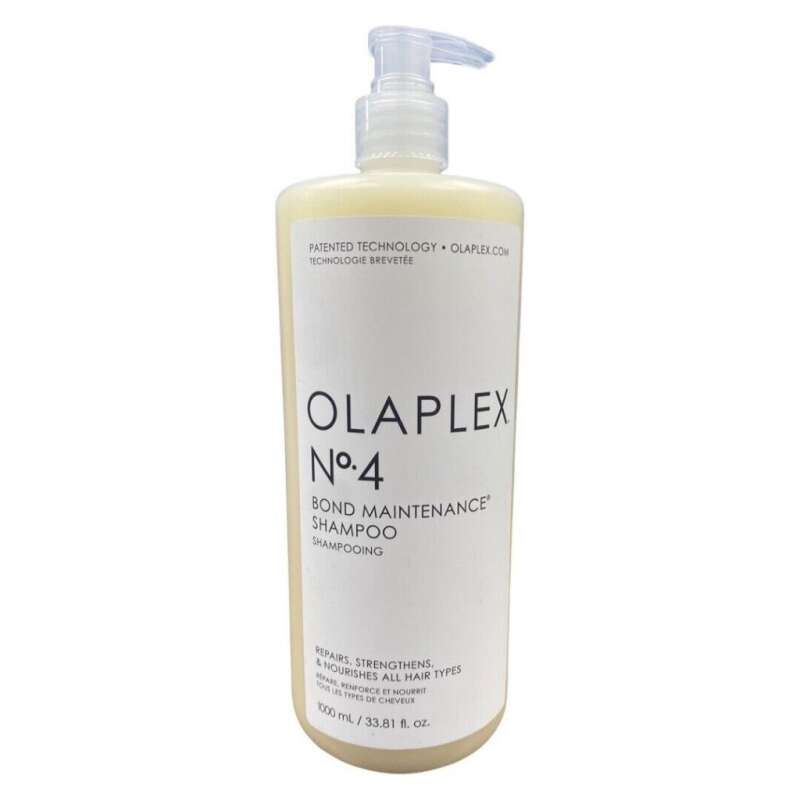 Olaplex No.4 Bond Maintenance Bağ Yapılandırıcı Bakım Şampuanı 1000ml - Saç Onarımı, Nem Dengesi ve Renk Koruma İçin Profesyonel Büyük Boy Şampuan - 3