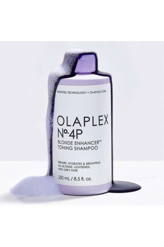 Olaplex No:4P Blonde Enhancer Toning Sarı Saçlara Özel Mor Şampuan 250 Ml - 2