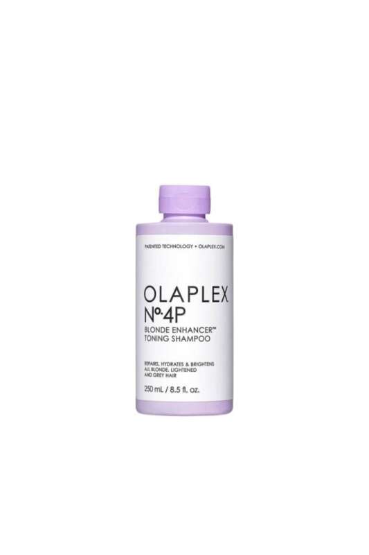 Olaplex No:4P Blonde Enhancer Toning Sarı Saçlara Özel Mor Şampuan 250 Ml - 1