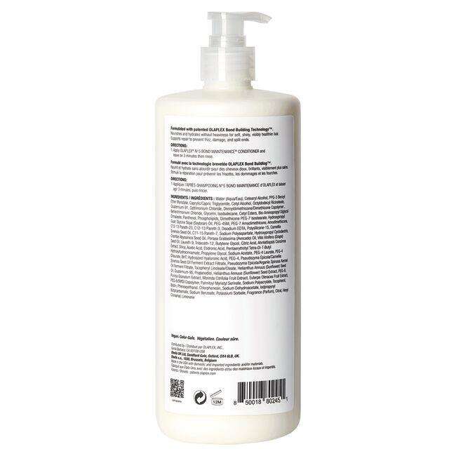 Olaplex No.5 Bond Maintenance Bağ Bakım Kremi 1000ml - Günlük Saç Bakımı, Saç Yapısını Güçlendirme ve Hasar Önleyici Onarım İçin Profesyonel Krem - 2