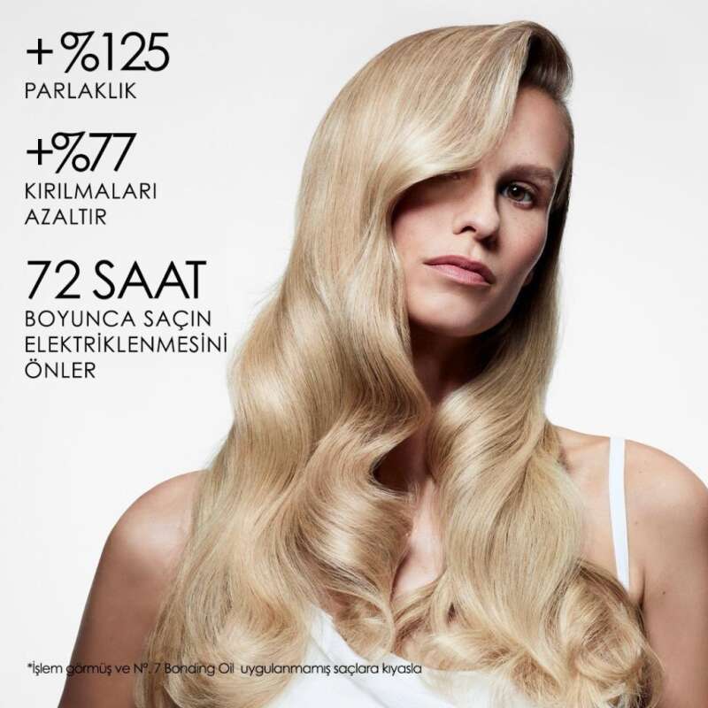 Olaplex No:7 Bonding Oil - Saç Bağ Onarıcı, Parlaklık Veren ve Isıya Karşı Koruyucu Bakım Yağı 30ml (Şekillendirme & Kırık Uç Onarımı) - 4