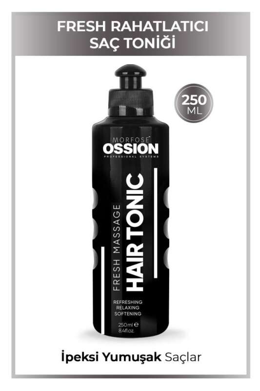 Morfose Ossion Premium Barber Line Hair Tonic 250ml | Saç Bakım ve Canlandırıcı Tonik - 1