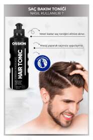 Morfose Ossion Premium Barber Line Hair Tonic 250ml | Saç Bakım ve Canlandırıcı Tonik - 3