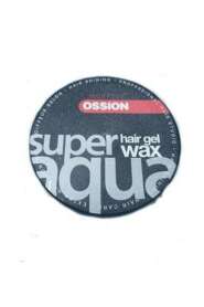 Morfose Ossion Super Aqua Hairgel Wax Black 150ml | Siyah Renkli Saç Şekillendirici Wax Jel - 