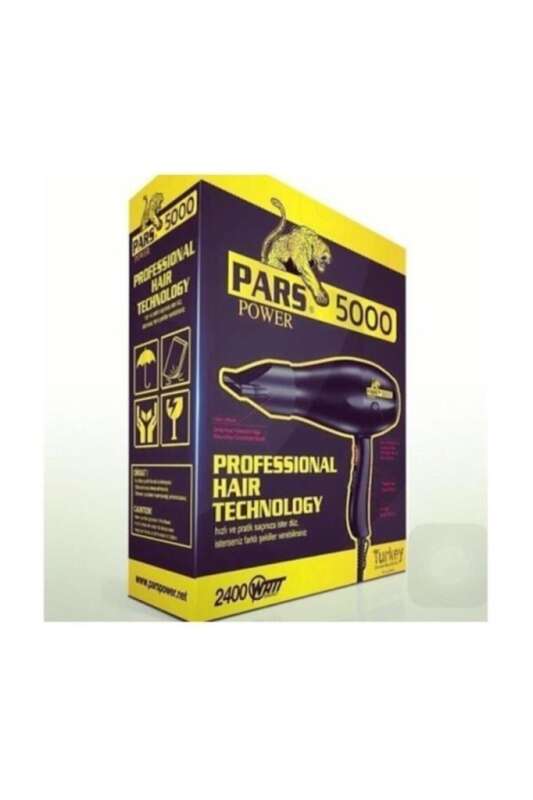 Pars 5000 2400W Fön Makinesi | Profesyonel Saç Kurutma Makinesi - 1