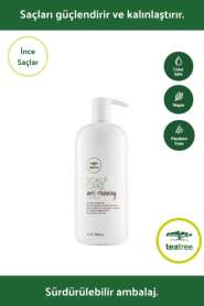 Paul Mitchell Tea Tree Scalp Care Anti-Thinning Zayıf Saçlar İçin Dolgunlaştırıcı Şampuan 1000ml | Zayıf ve İnce Saçlar İçin Besleyici ve Güçlendirici Şampuan - Paul Mitchell