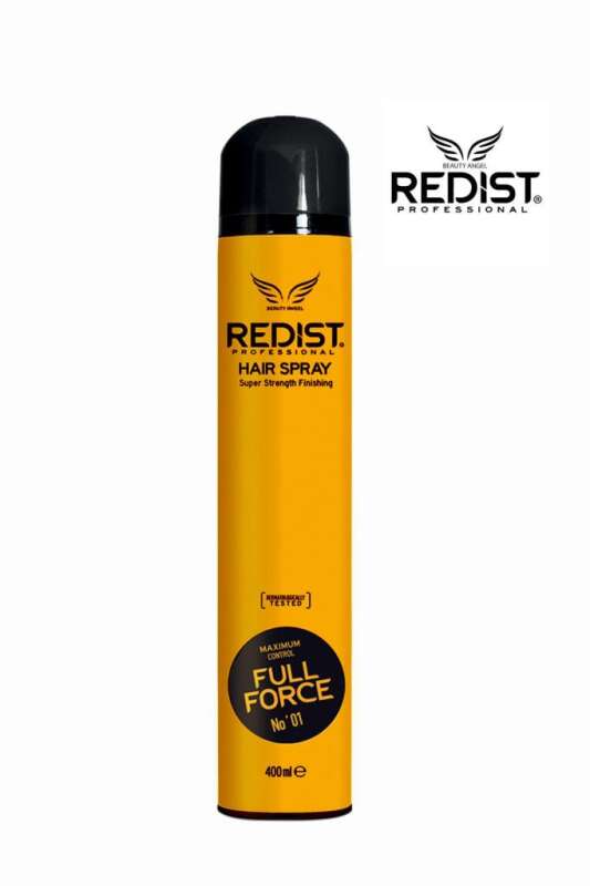 Redist Full Force Extra Sert Saç Spreyi 400ml | Güçlü Sabitleme ve Uzun Süreli Etki - 1
