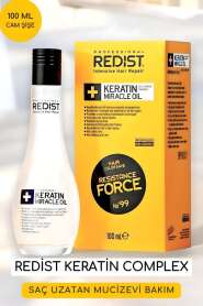 Redıst Keratin Saç Bakım Yağı 100ml | Saç Onarıcı ve Canlandırıcı Yağ - Redist