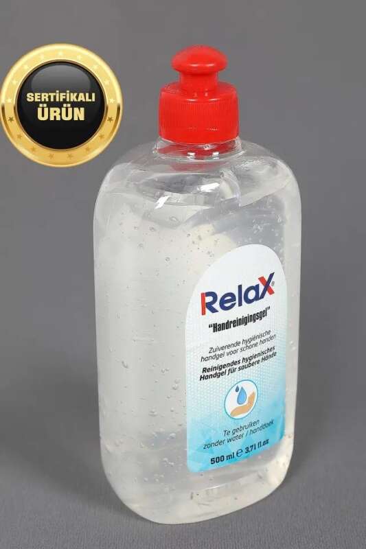Relax Antibakteriyel Jel 500ml | El Dezenfektanı - 1