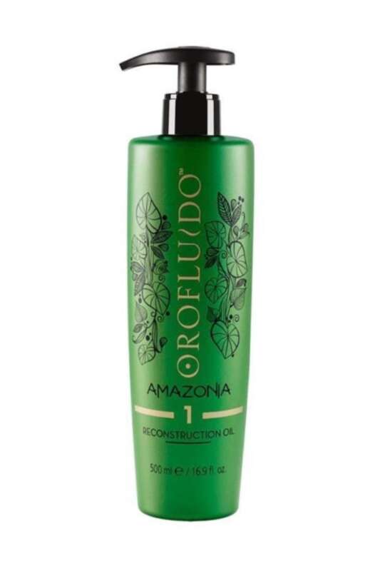 Revlon Orofluido Amazonia Reconstruction Oil 1 Yeniden Yapılandırma Bakım Yağı 500 Ml | Kuru ve Hasar Görmüş Saçları Onarır, Derinlemesine Besler ve Güçlendirir - 1