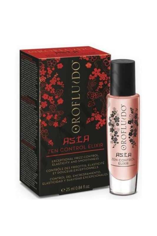 Revlon Orofluido Asia Zen Control Asi Saçlar İçin Güzellik İksiri 25 ml | Pürüzsüzlük ve Kontrol Sağlayan Besleyici Serum - 1
